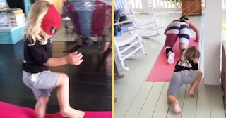 Pink's Toddler Obstacle Course Is A Quarantine-Boredom Inspiration