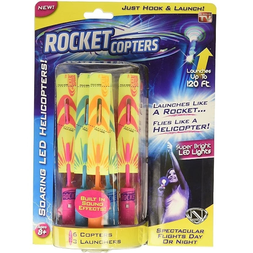 Rocket Copters Slingshot Helicopters