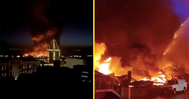 San Francisco Pier 45 fire