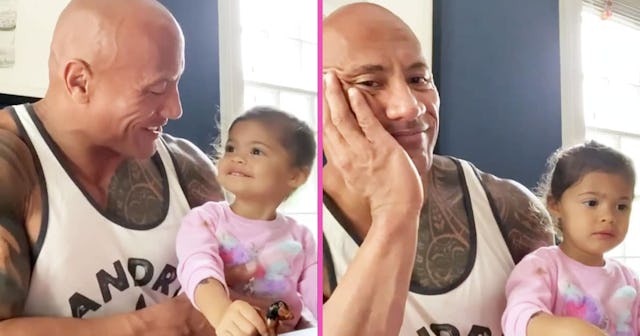 The Rock's Daughter Still Refuses To Believe Her Dad Is Maui From 'Moana'