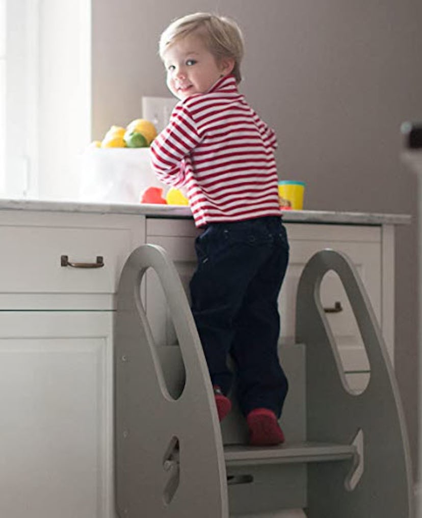 Little Partners Adjustable Height Growing Step Stool