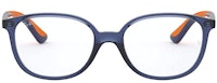 Ray-Ban Kids' Ry1598 Square Prescription Eyeglass Frames