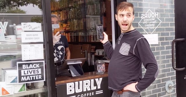 Dipshit Launches His Own 'All Lives Matter' Protest At A Brooklyn Coffee Shop