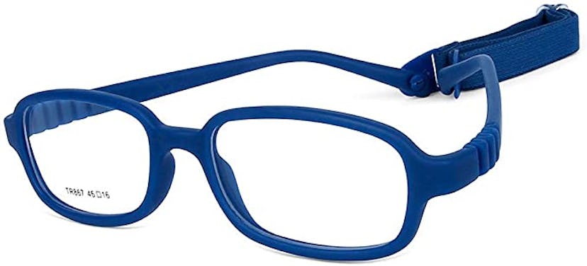AQWANO Kids Flexible Bendable One-piece Safe Eyeglasses