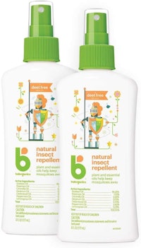 Babyganics Natural Bug Spray, Pack of 2