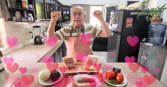 79-Year-Old Grandpa Becomes YouTube Cooking Star After Losing His Job