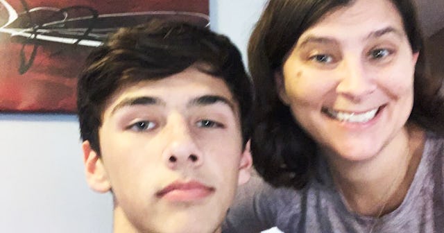 Once I Learned To Speak 'Athlete,' Communication With My Teen Got So Much Easier: mother and son pos...