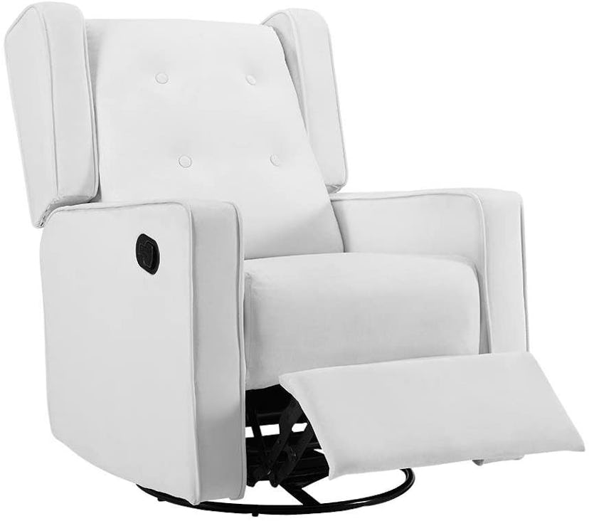 Naomi Home Odelia Swivel Nursery Glider Rocker Recliner