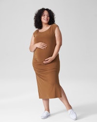 Universal Standard Rachel Ruched Mom Dress for Maternity