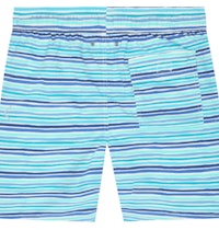 Tom and Teddy Ocean Stripes Matching Father Son Swimsuit Trunks