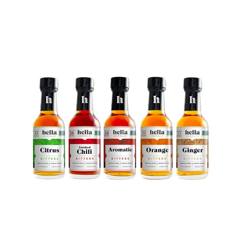 Hella Cocktail Co. 5-Pack Bitters Bar Set
