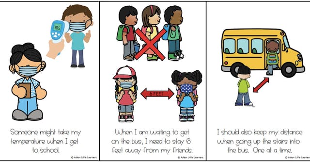 Speech Pathologist Creates Books To Help Kids With Autism Understand The Pandemic