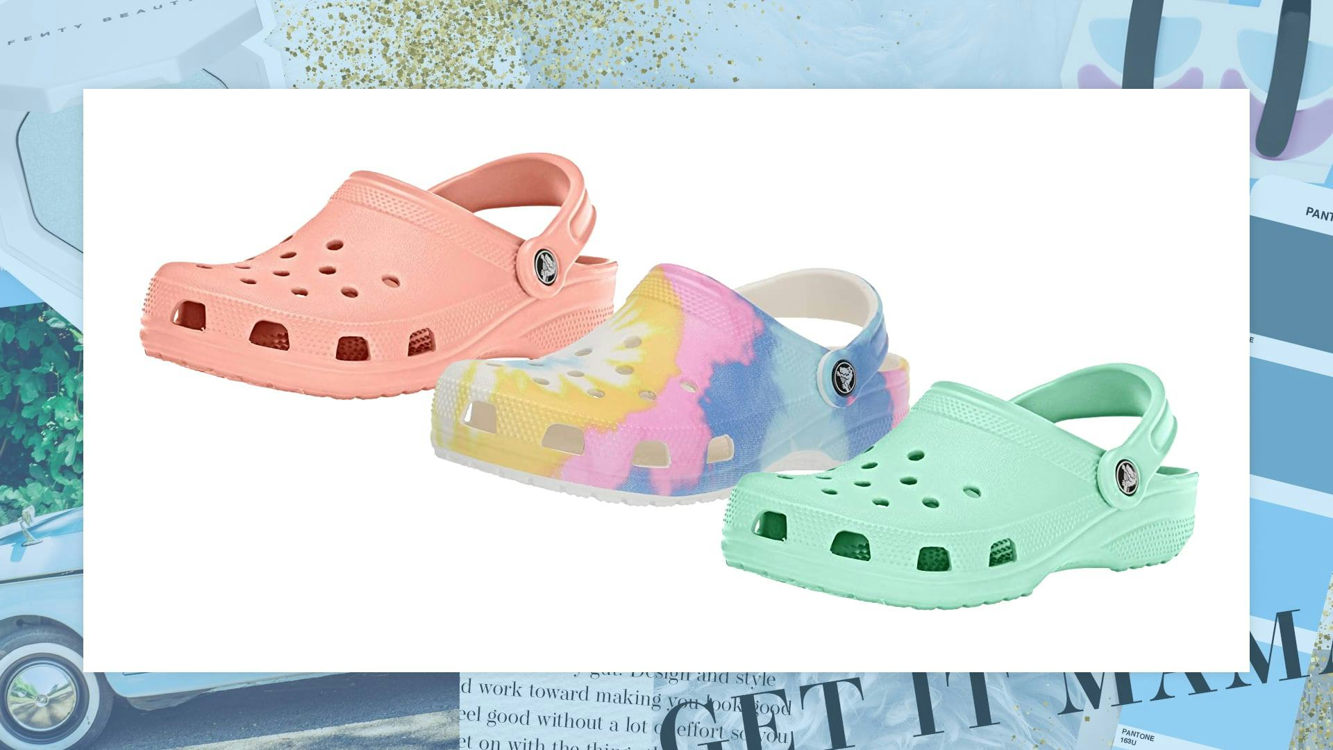 Cute 2024 crocs shoes