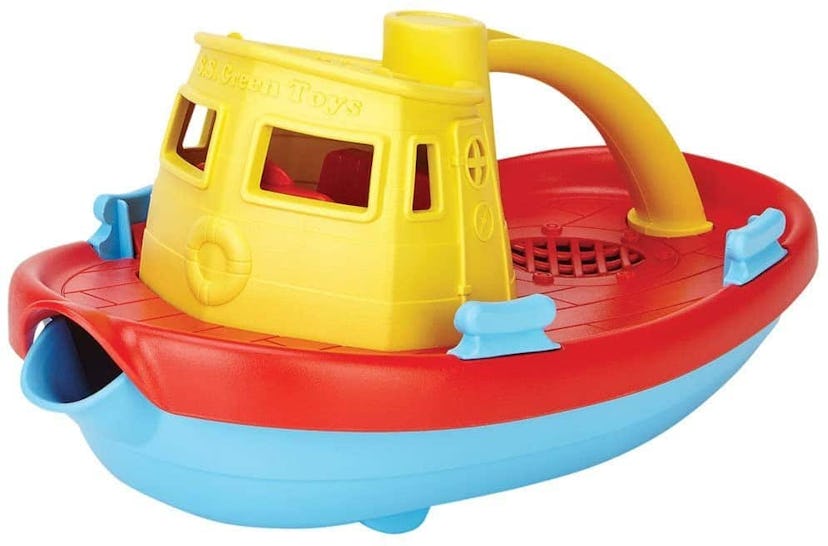 Green Toys My First Tug Boat Bath Toy