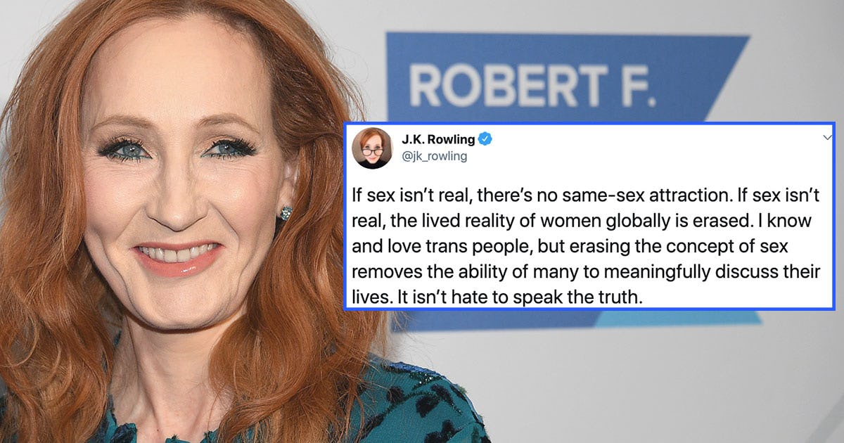 J.K. Rowling Slammed Over Anti-Trans Comments, Again