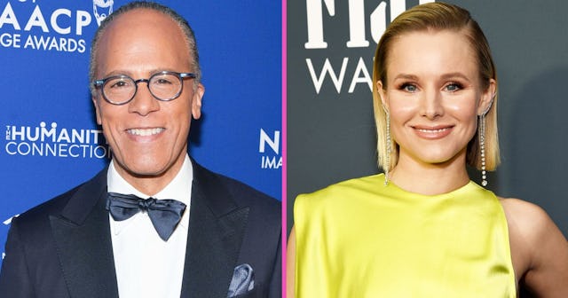 Kristen Bell Tells Lester Holt How She's Talking To Her Kids About Race