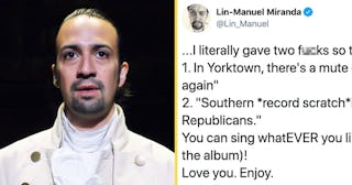 Lin-Manuel Miranda Let Disney Censor 'Hamilton' So Kids Could See It