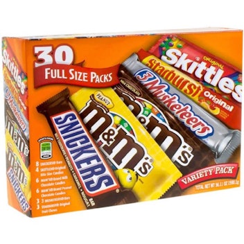 Mars Mix Full Size 30 Pack Movie Candy Variety Pack