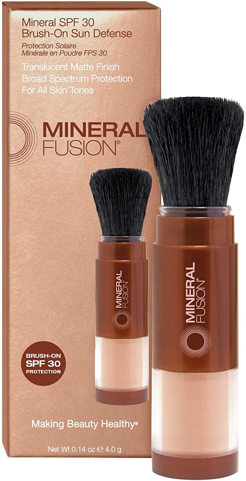  Mineral Fusion Brush-On Sun Defense Sunscreen Powder