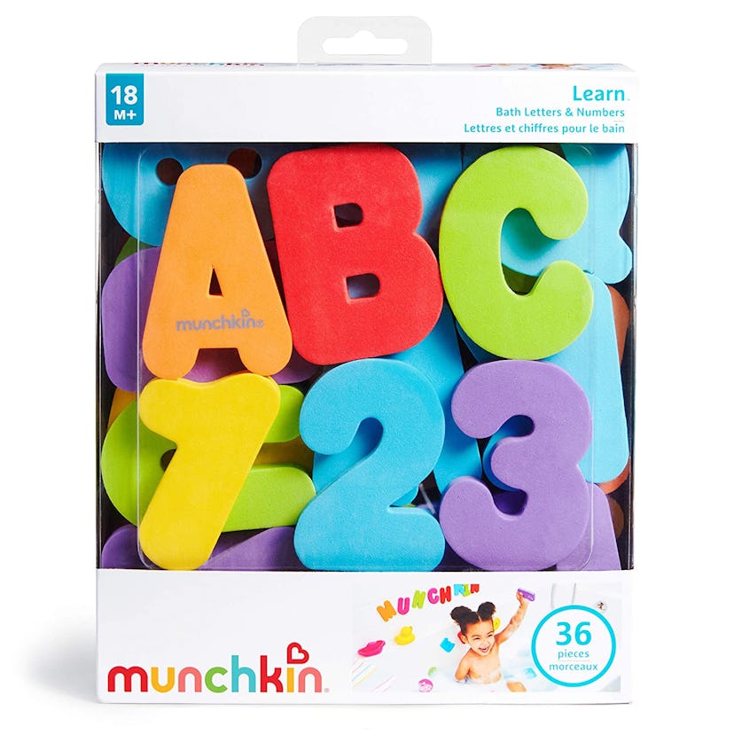 Munchkin Letters and Numbers Bath Toys