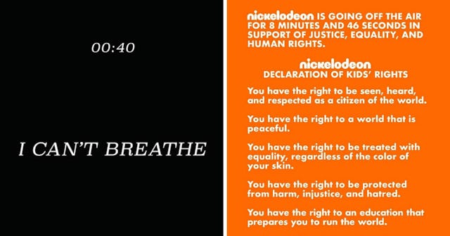 Some Parents Complained After Nickelodeon Went Dark To Support George Floyd