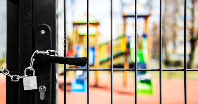 Why We Won't Be Going To The Re-Opened Playground