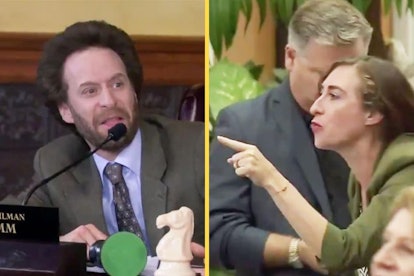 Guy Edits Comments About Masks Into A 'Parks And Rec' Town Hall