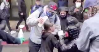 Seattle Police Investigate Claims That A Cop Maced A Child During Protests