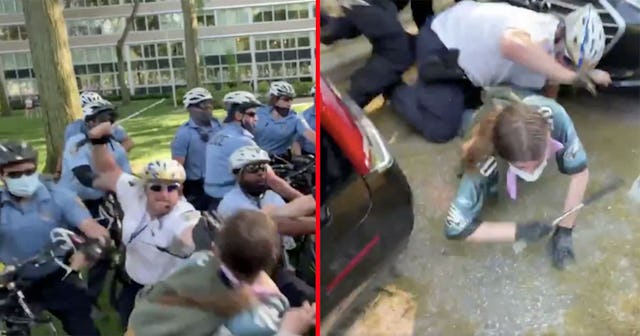 Philly officer strikes student