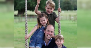 Prince William and kids Father's Day