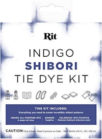 Rit Indigo Shibori Tie Dye Kit