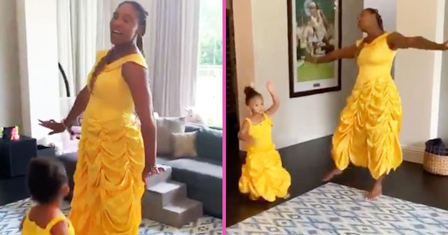 Serena Williams Twins With Her Daughter In Adorable 'Belle' Video