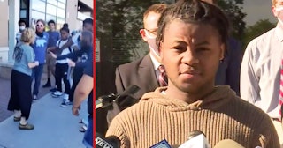 Black Teen Spit On By White Woman At Protest Speaks Out
