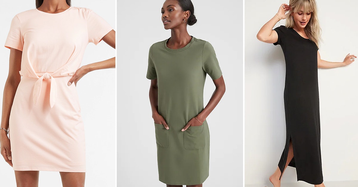 The Best T-Shirt Dresses To Wear For Summer 2020
