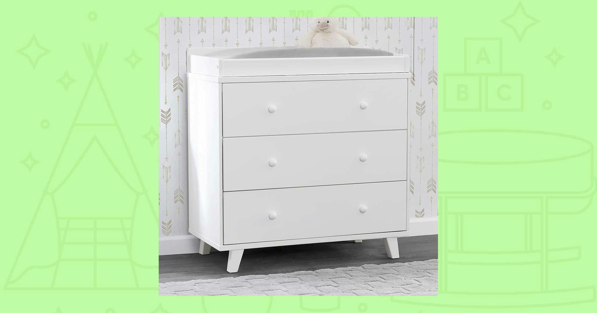 cheap changing table dresser