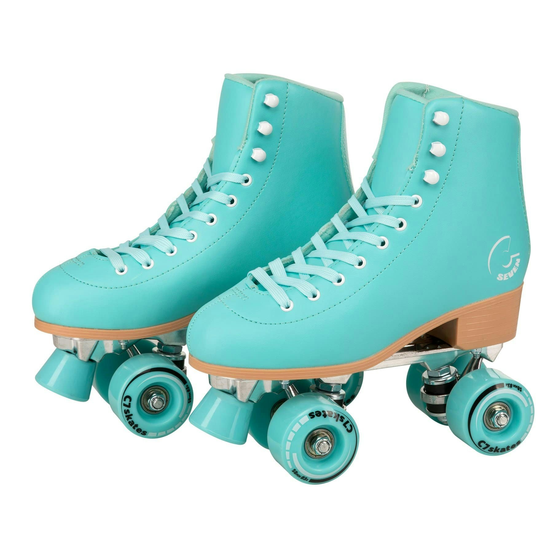Quad Roller Skates for Girls and Women Size 5 Youth Colorful Flower Rollerskates 