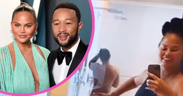 Chrissy Teigen Gifts The World With A Video Of John Legend In The Shower