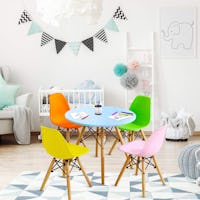 Costzon Kids Mid-Century Modern Style Table Set