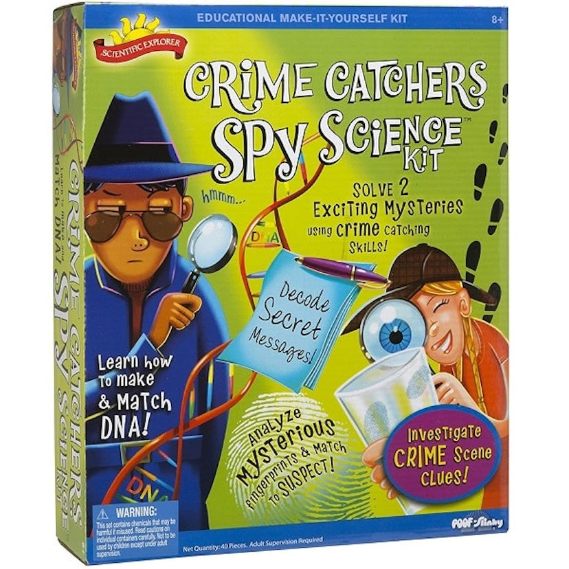 Scientific Explorer Crime Catchers Spy Science Kit for Kids