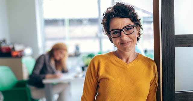 Portrait business women in the office