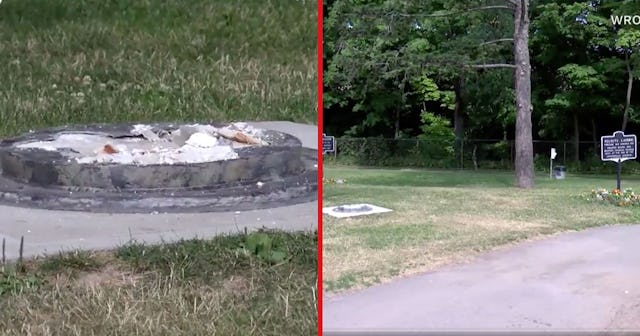 Frederick Douglass Statue Torn From Its Base In Rochester, NY Park