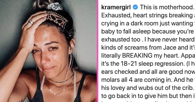 Jana Kramer Shares Teary Selfie In Honest Post About Motherhood