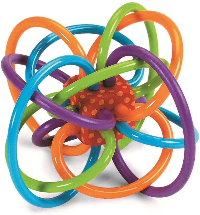 Winkel Teething Rattle & Sensory Toy