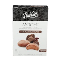 Bubbies Mochi Triple Chocolate Mochi Ice Cream