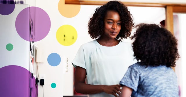 Normalize Checking In With Our Kids – It’s A Game-Changer: Young woman talking to son at home