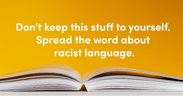 Racist Language You Didn't Know Was Racist