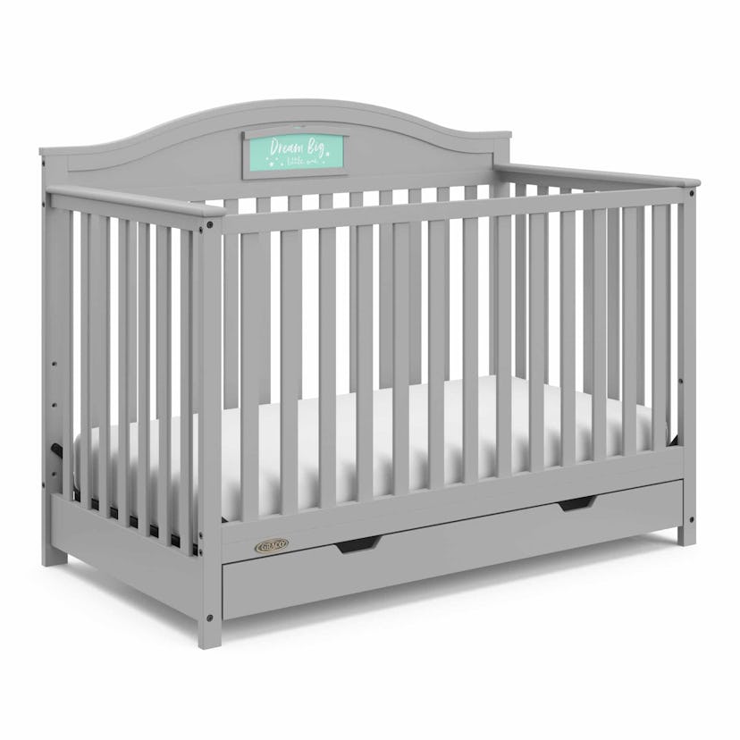 Graco Story 5-in-1 Convertible Baby Crib with Storage Drawer