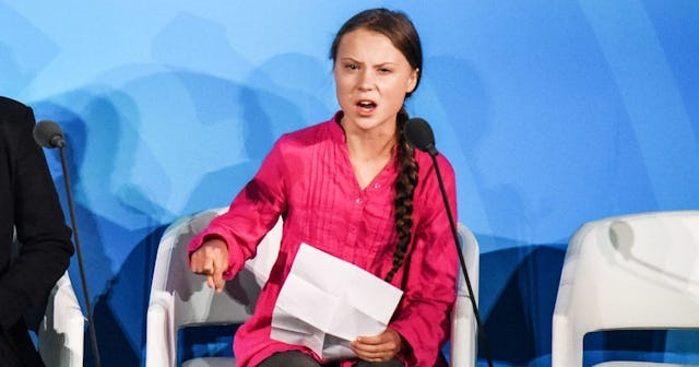 Youth activist Greta Thunberg