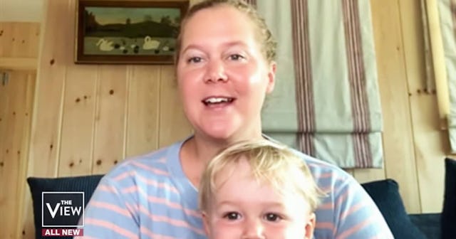 Amy Schumer's Son Crashes Her Interview On 'The View'