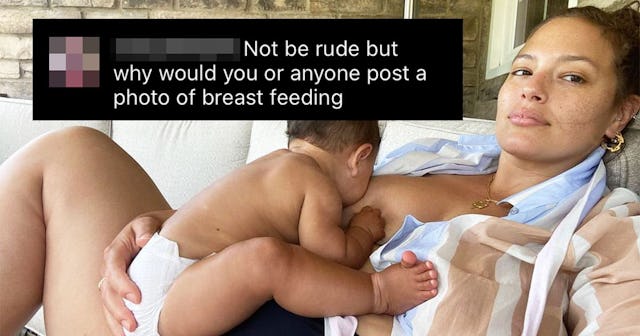 People Won't Stop Shaming Ashely Graham For Sharing Breastfeeding Pics